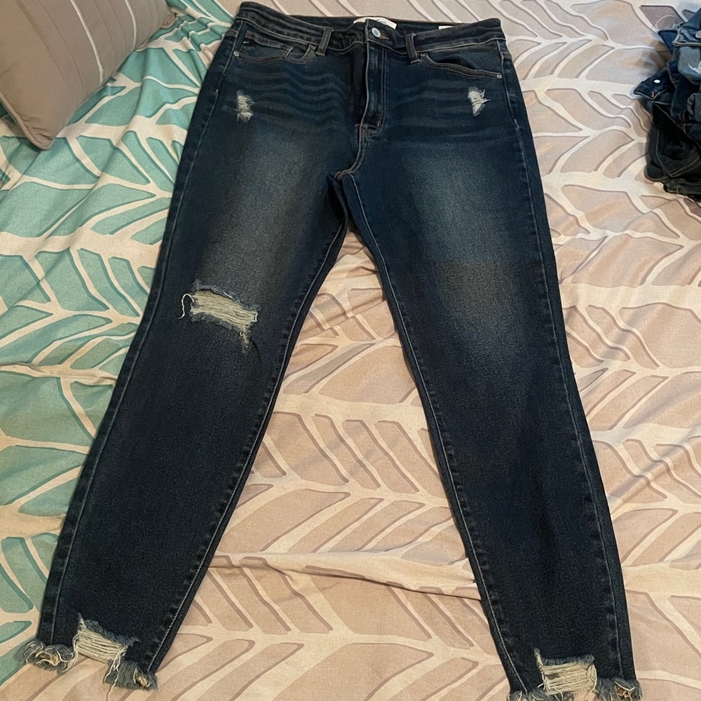 KanCan Dark Blue Denim Jeans